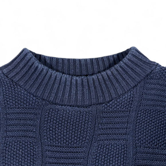 Vintage Honda Classic Sweater Adult MEDIUM Blue Antigua Sport Golf Geometric 90s - Picture 7 of 10